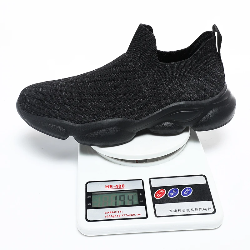 Lightweight Men Sneakers Fashion High Top Mesh Casual Shoes form Women Breathable Sock Shoes Outdoor Sport Tennis Shoes Big Size