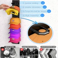 Strong Adhesive Baseball Cap Storage Rack