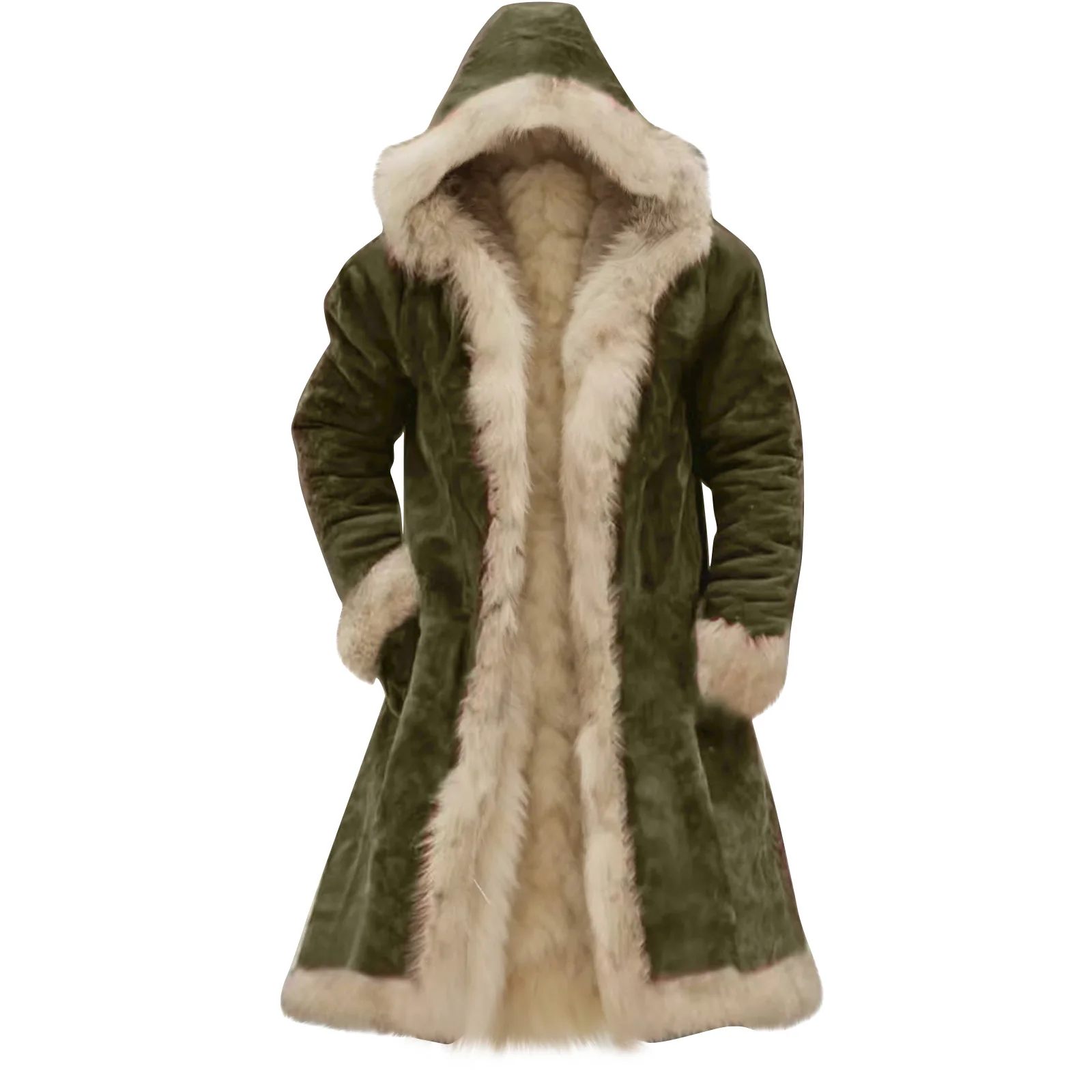 Men's Casual Long Coat Detail