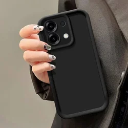Retro Skin Feel Frosted Point Bumper Protector Square Phone Case for Note30 4G (Black)