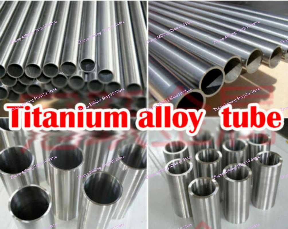 Bezešvý titanová trubice průměr OD38 45 51 60 63 70mm thickness1/1.5mm pult TA2 DIY titaniumtube lenght 50CM
