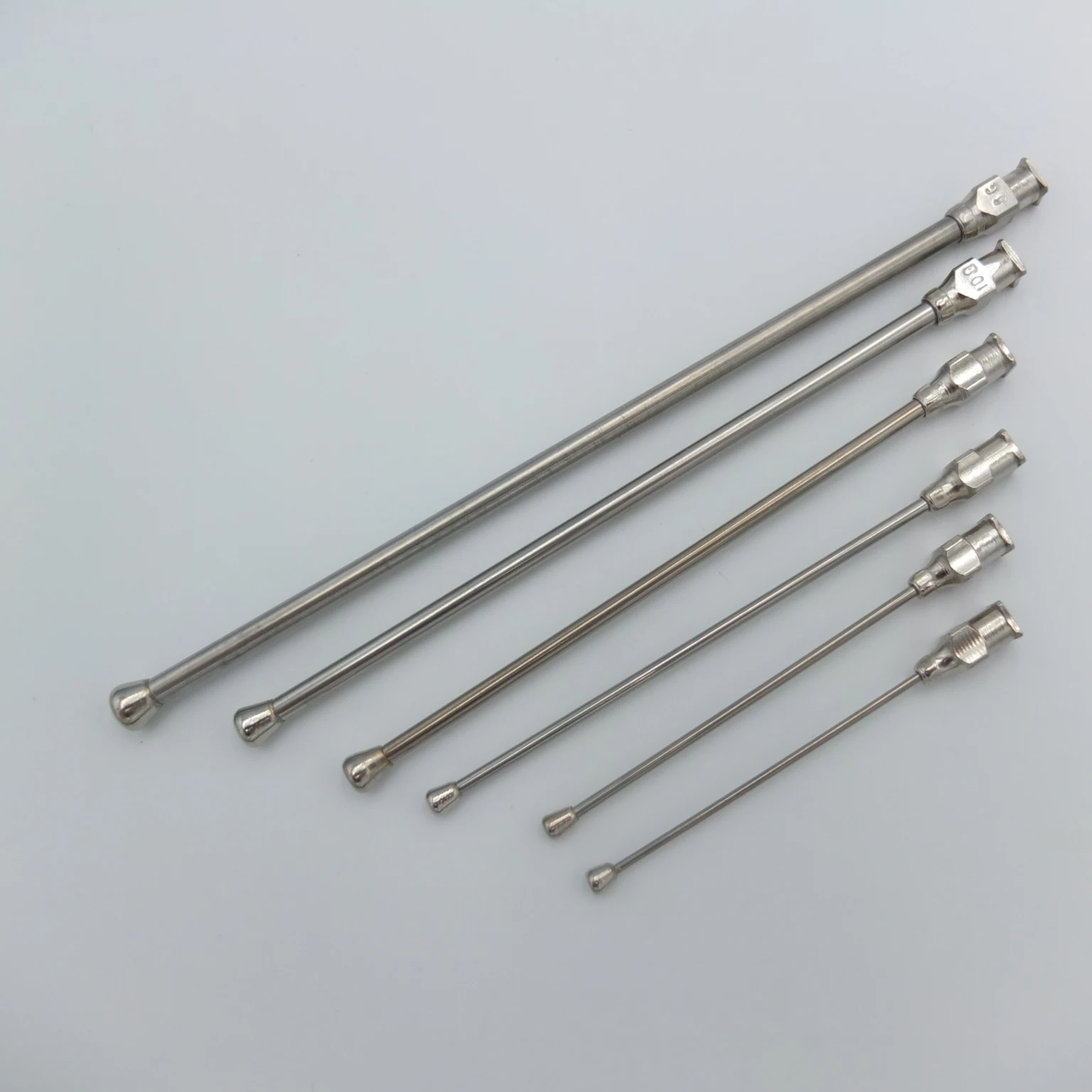 Crop Feeding Needles (Straight) And 20ml TPX Syringe Set