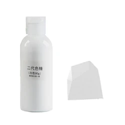 Large Bottle Transparent Resin Coloring Dye Kit - 80g, Fading - Resistant Pigment (WHITE)