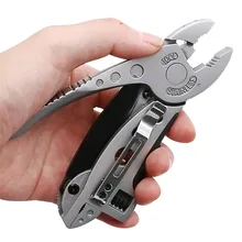 

Multitool Pliers Pocket Knife Screwdriver Set Kit Adjustable Wrench Jaw Spanner Repair Survival Mini Hand Tools