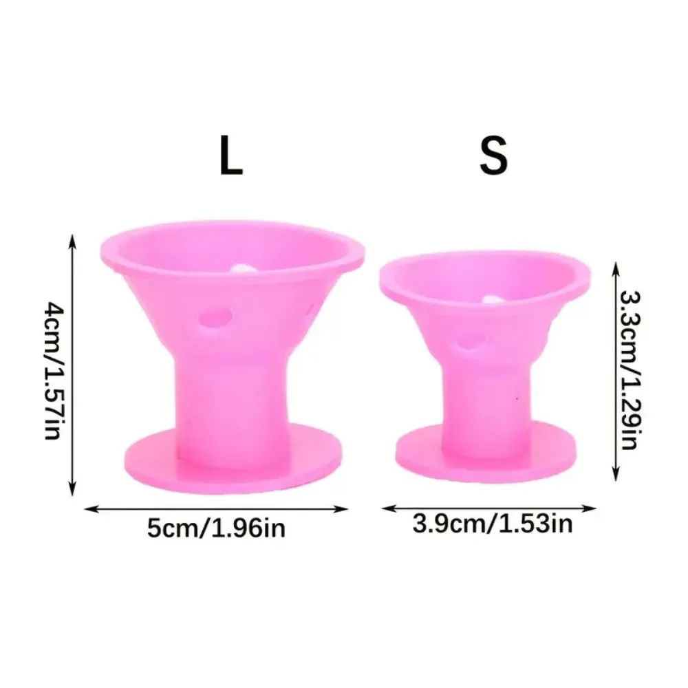 Soft Rubber Silicone Hair Curler 10pcs/Set
