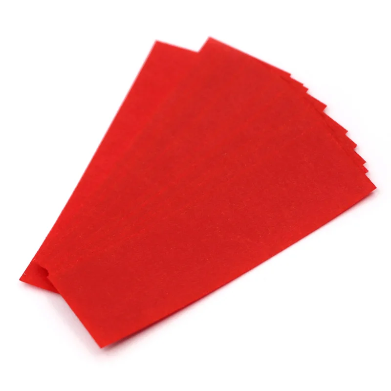300 Blatt Dental Artikulationspapier Doppelseitige Bissstreifen Blau/Rot 55*18mm Zahnaufhellung Artikulationspapiermaterialien – Detail 10
