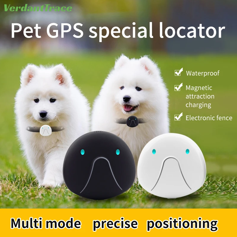 2G 4G Pet GPS Tracker Electronic Fence Mileage Statistics Water-Resistant Smart Locator Remote Intercom Track Playback Cat Dog