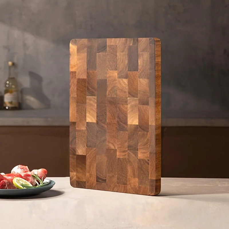 Acacia-Wood-Splicing-Cutting-board-Double-sided-Selection-of-drainage ...