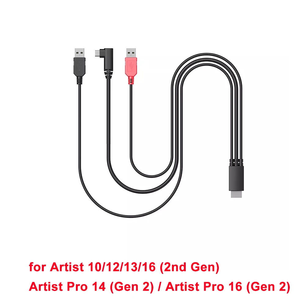 Xppen-cabo para Artista Pro 14 Marca Original em 10 12 13 16 2ª Geração