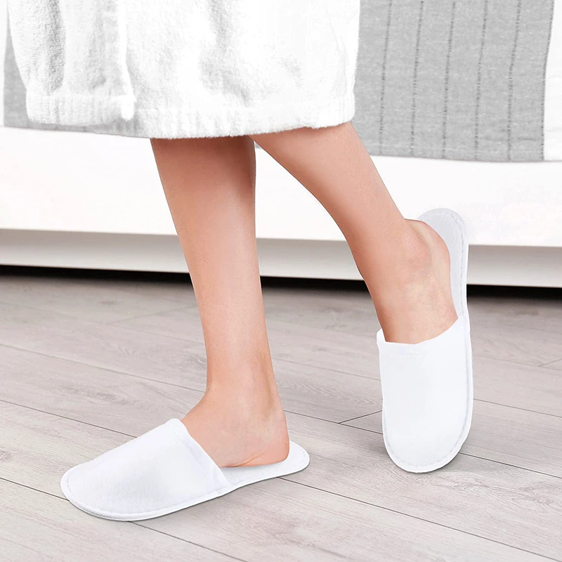 Closed Toe Bridesmaids Slippers Bulk Non Slip Disposable Hotel Spa Slippers From Voguecollections,  In Bulk