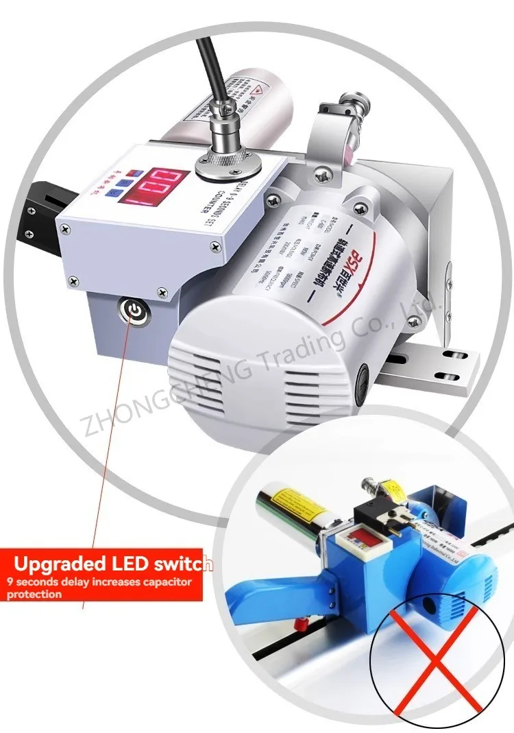 High Speed High Power Cloth Cutting Machine Track Cutting Machine