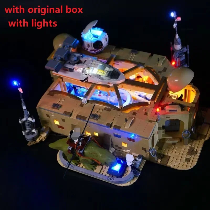 

LED lighting kit for 75290 New Mos Eisley Bistro Wars 3187pcs The Rise of Skywalker Building Blocks 60016 Toys For Children