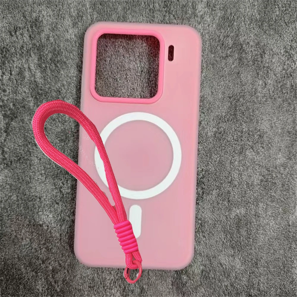 Magnetic 2-in-1 Design Phone Case with Hand Wrist Strap