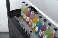 Grands réfrigérateurs commerciaux de réfrigérateur d'affichage de supermarché pour le réfrigérateur de stockage de lait 6
