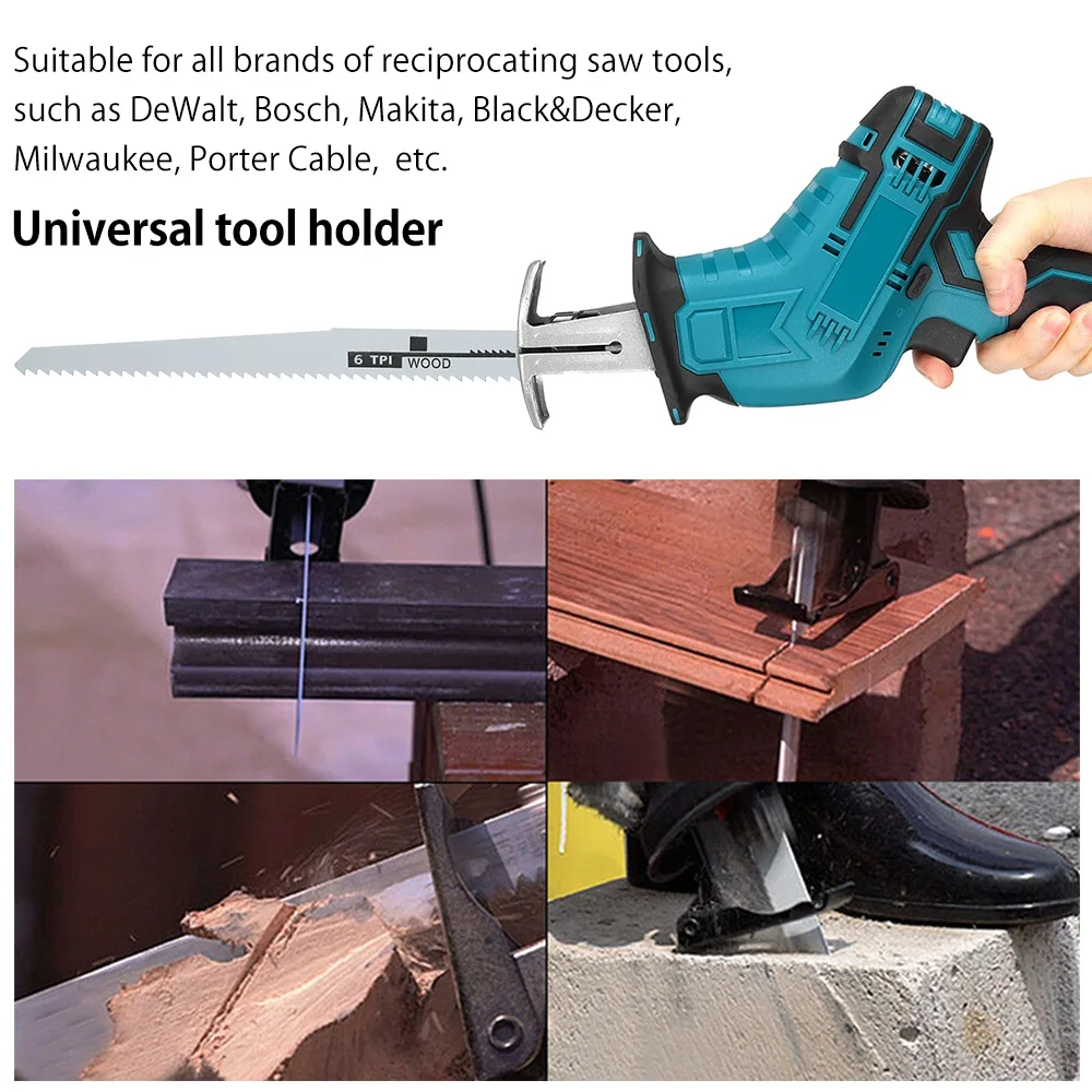 12Pcs Reciprocating Saw Blades For Bosch For Makita Dewalt Power Tools Accessories Reciprocating Saw