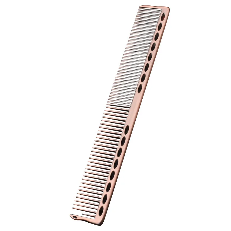 

Aluminuml Metal Anti-static Hair Comb Pro Hairdressing Combs Hair Cutting Dying Hair Brush Barber Tools Salon Accessaries