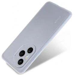 Premium TPU Silicone Case - Shockproof Back Cover for Honor 400 Global (Transparent White)