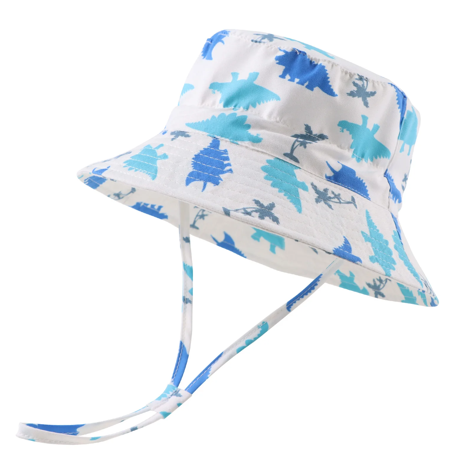 

Boy Hat for Kids Summer Panama Hat for Kids Cartoon Dinosaur Panama Boys Cotton Spring Toddler Children Sun Fisherman Cap