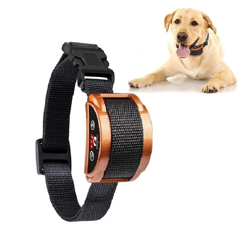 DogAutoAntiBarkCollarPetTrainingCollarNoBarkingAlarmDevice