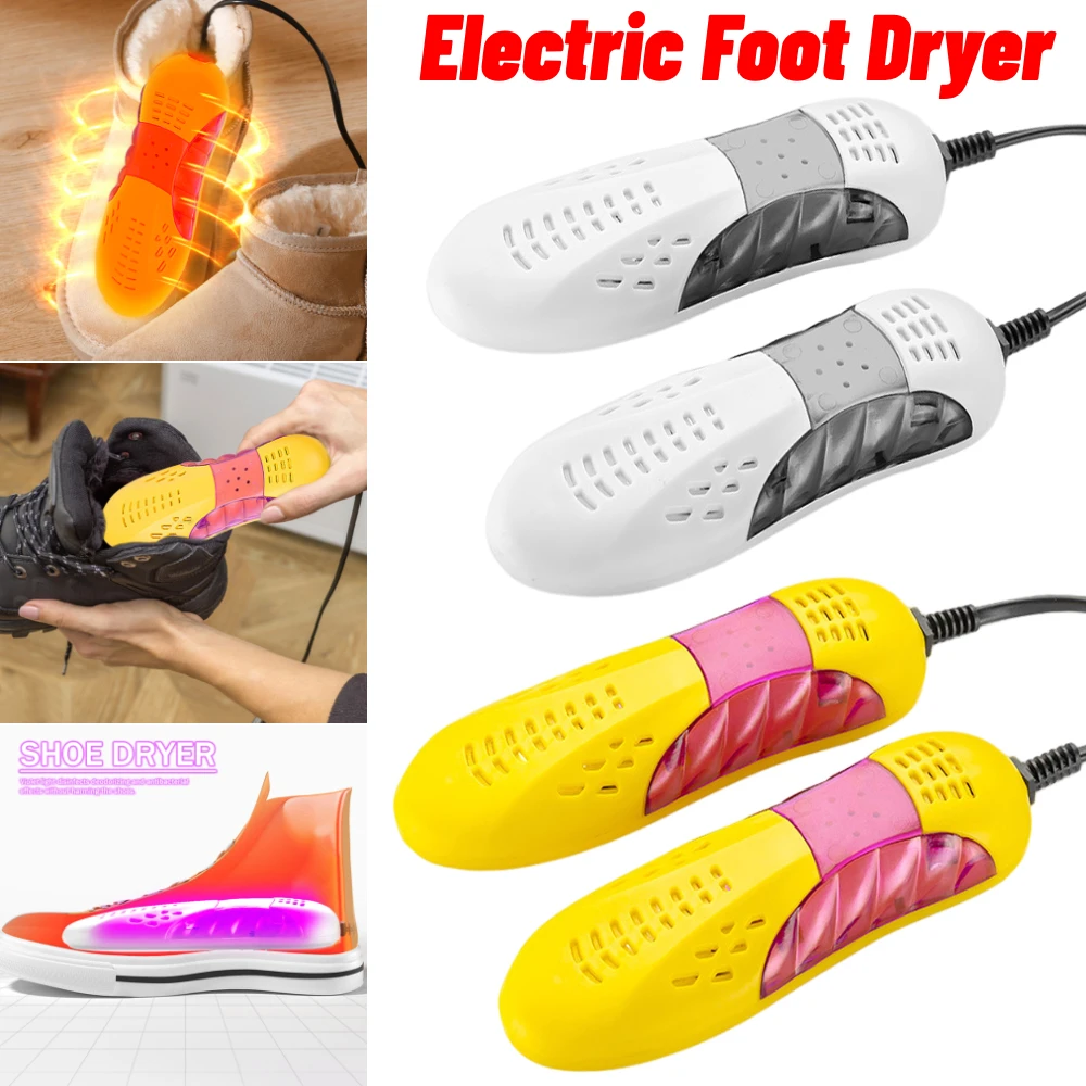 XIAOMI EU/US Portable Shoe Dryer Foot Warmer Violet Light Shoe Dryer Foot Odor Deodorant Dehumidify Device Shoe Dryer Heater 2