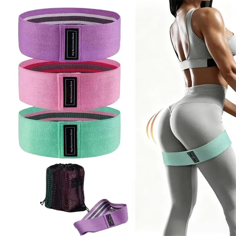 Fitness Resistance Elastic Bands for Exercise and Bodybuilding