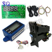 

Mini Arcade Coin Acceptor 7 Digit LCD Electronic Counter DC 5V-18V Timer Board For Vending Machine Arcade Game Cabinet Kit Parts