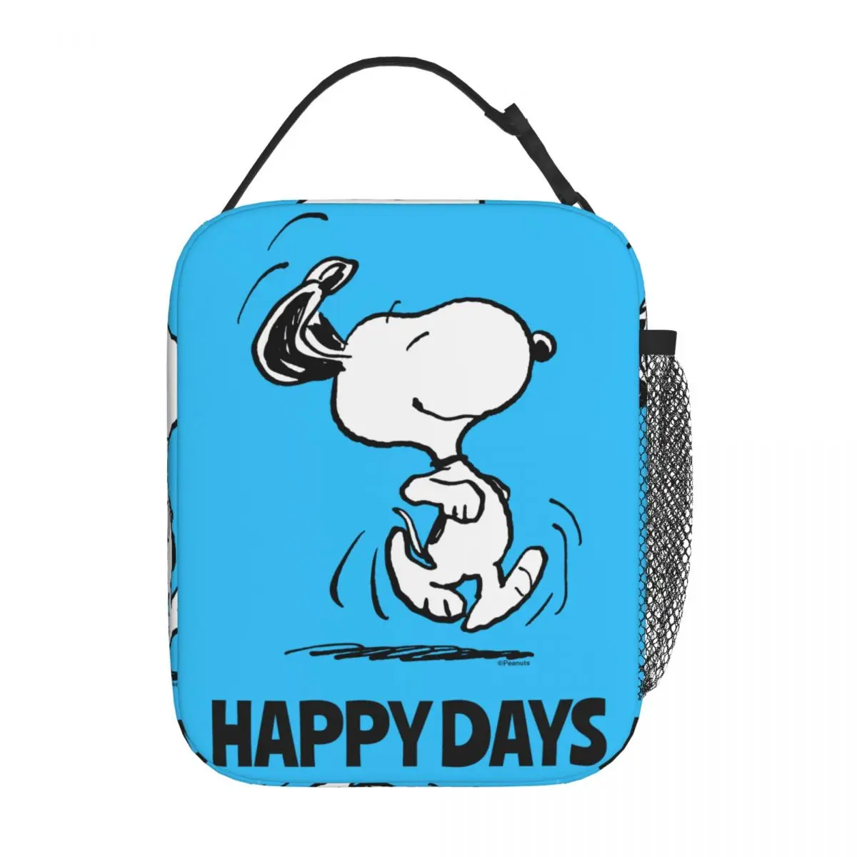 thumbnail image 1 of Bolsa térmica para el almuerzo con diseño de Snoopy y Charlie Brown, con dibujos animados de Snoopy y Charlie Brown, para picnic, 1 of 5
