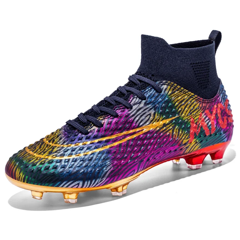 Football Boots TF/FG Training Grass Outdoor Professional Soccer Shoes Men Women Adult Teenager Non-Slip Soccer Cleats Sneakers