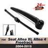 Wiper 11" Rear Wiper Blade & Arm Set Kit For Seat Altea XL Altea 4 Freetrack 2004-2015 2005 Windshield Windscreen Rear Window 1