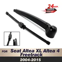 Wiper 11" Rear Wiper Blade & Arm Set Kit For Seat Altea XL Altea 4 Freetrack 2004-2015 2005 Windshield Windscreen Rear Window 1