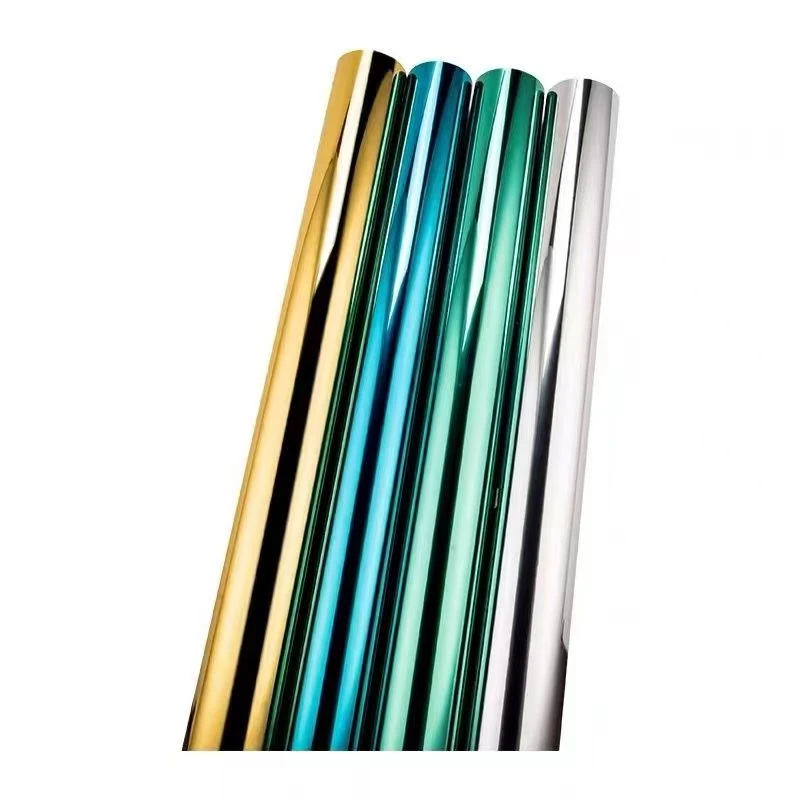 Glass Film Shading Sunscreen Insulation Film Home Window Sticker One-way Perspective Anti-peep Privacy Reflective Sunshade