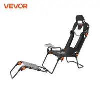 VEVOR Racing Wheel Stand Foldable Fit For Logitech Thrustmaster Fanatec Hori Mad Catz Carbon Steel Driving Simulator Cockpit 1