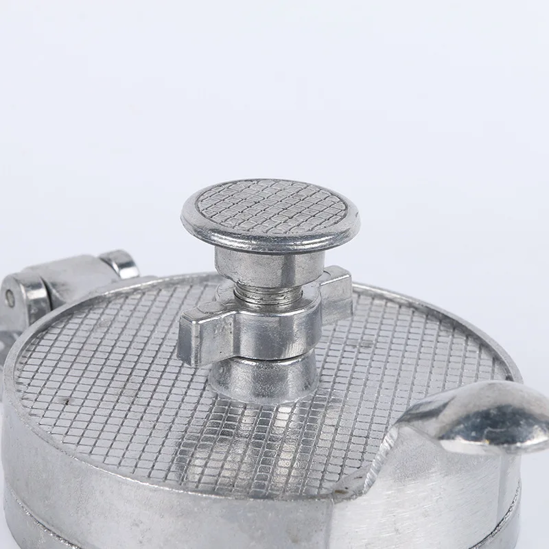 Aluminum Alloy round Hamburger Maker Fixed Adjustable Commercial Double Layer Hamburger Maker Small Machine for Baking