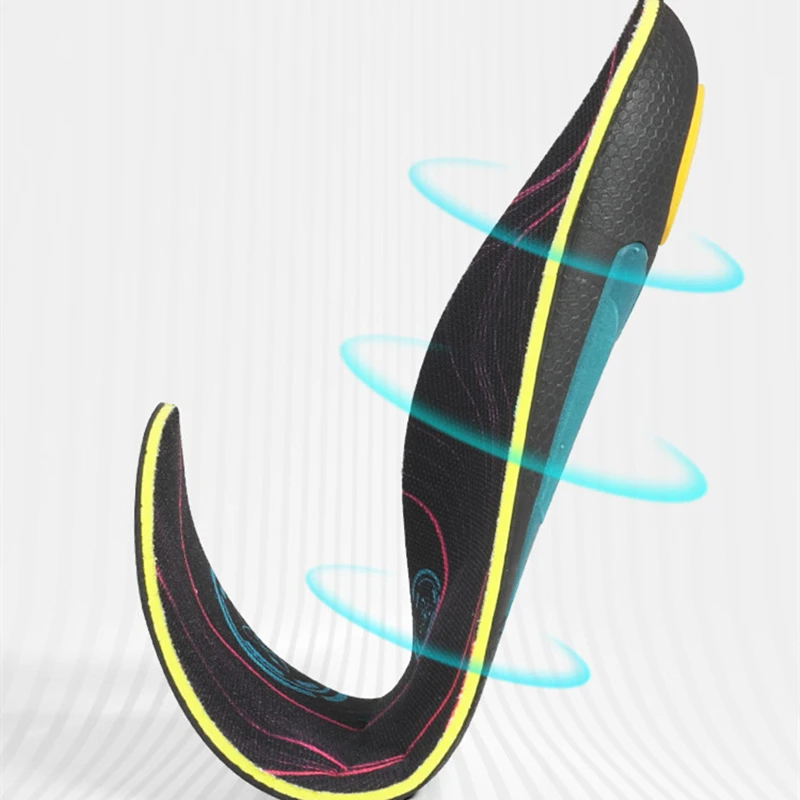 Arch Support Flat Foot Orthopedic Insole For Feet Ease Pressure Of Air Movement Damping Cushion Padding Insole Orthopedic Insole
