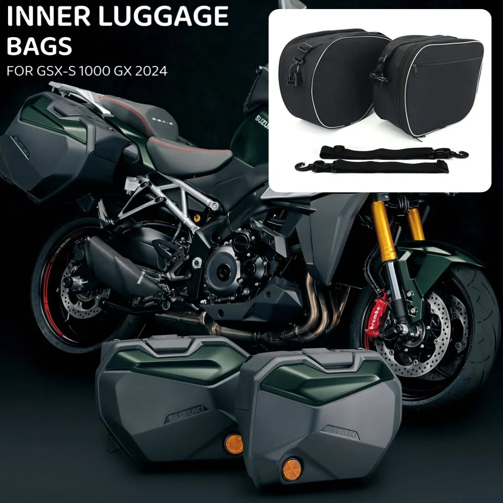 

2024 New Motorcycle Accessories Liner Inner Luggage Bags For Suzuki GSX-S1000GX GSXS1000GX GSX-S S1000 GSXS S 1000 GX S1000GX