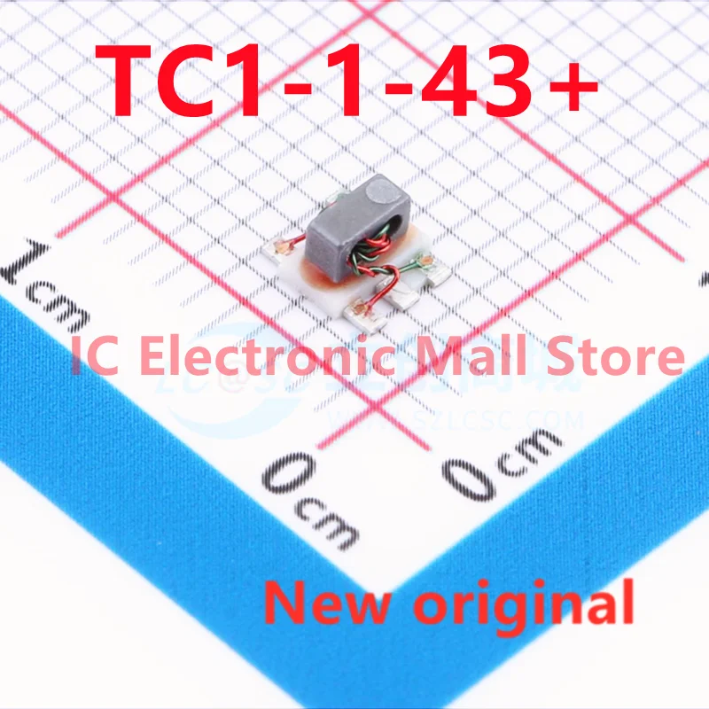 

10 шт., новинка, Оригинальная лампа-трансформер, SMD MINI TC1-1-43 +