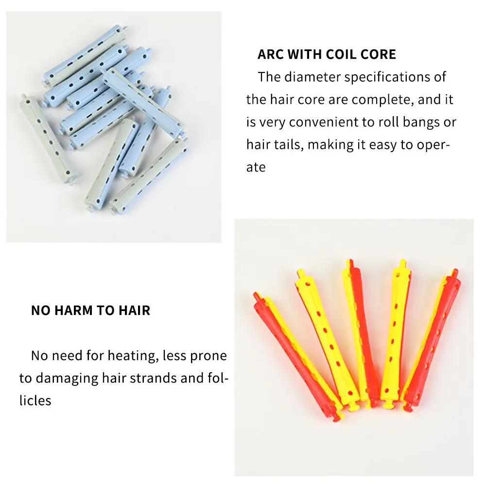 Hair Curler Pull Core Hair Roller Magic Curlers DIY Formers Salon Accessories 12pcs/lot