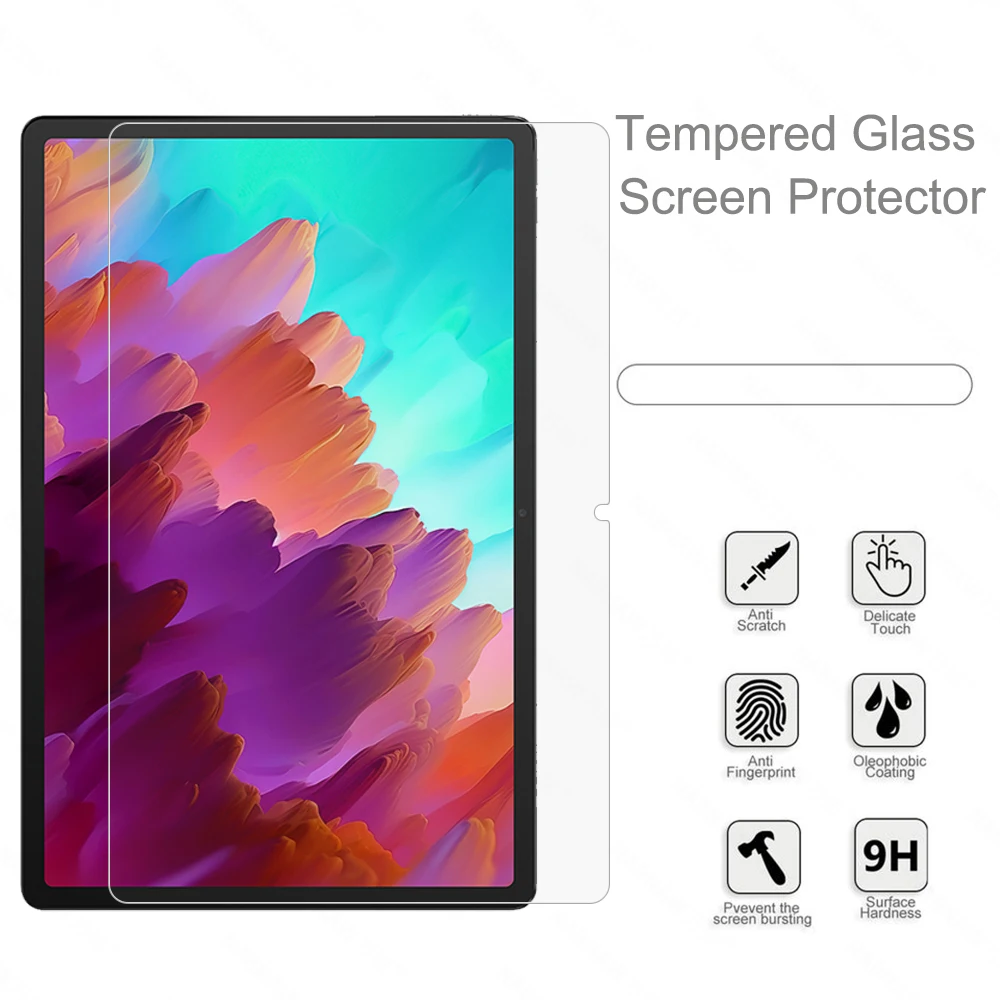 Scratch Proof Protetor de Tela para Lenovo Tablet Vidro Temperado Película Protetora Xiaoxin Pad Pro 127 Polegadas 2023 Pcs hd - Imagem 5