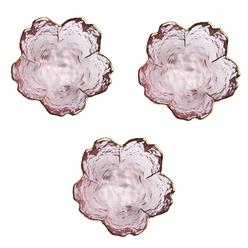 

Dessert Cute Style Sakura Bowls Cute Style Sakura Bowl Sakura Bowls With Golden Border For Ice Cream Salad