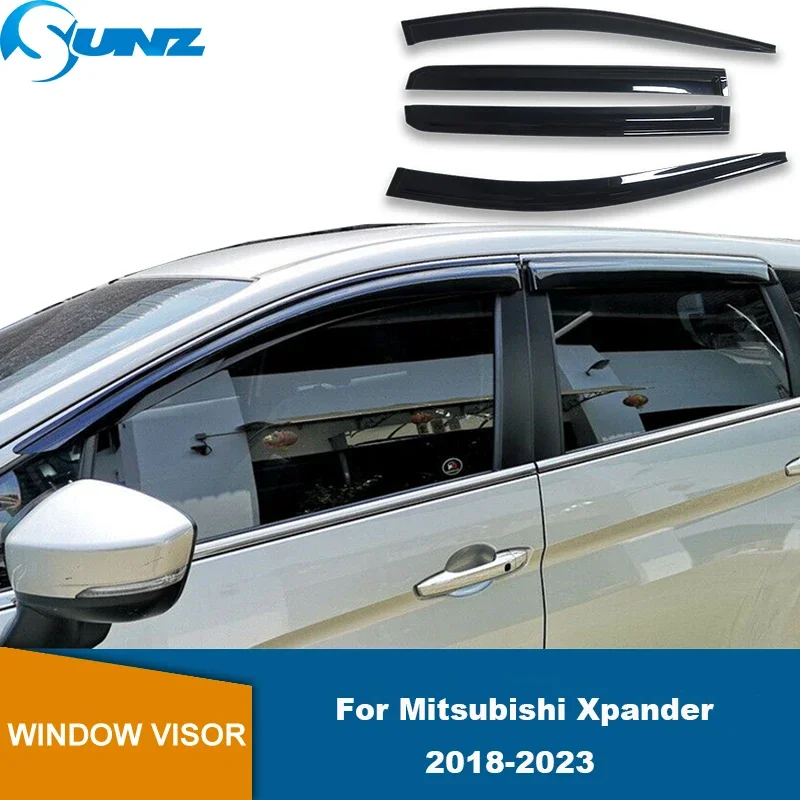 

Weather Shield For Mitsubishi Xpander 2017 - 2023 Auto Car Side Window Visor Guard Deflectors Vent Awnings Shelters Ventvisor