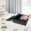 1pc Visible Window Wardrobe Storage Bag, Moisture-proof Cotton Quilt Storage And Finishing Bag, Clothing Moving Bag 5