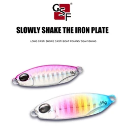 Fishing Lure Swimbait Lure Metal Cast Jig Spoon Shore Fishing Jigs Saltwater Lures Metal Bass Jig Fishing Bait Tackle Trout