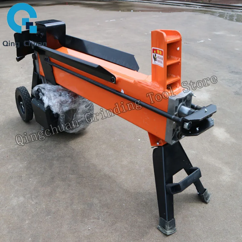 Wood Chopping Machine Household Electric Hydraulic 2KW Automatic Rural Wood-chopping Machine