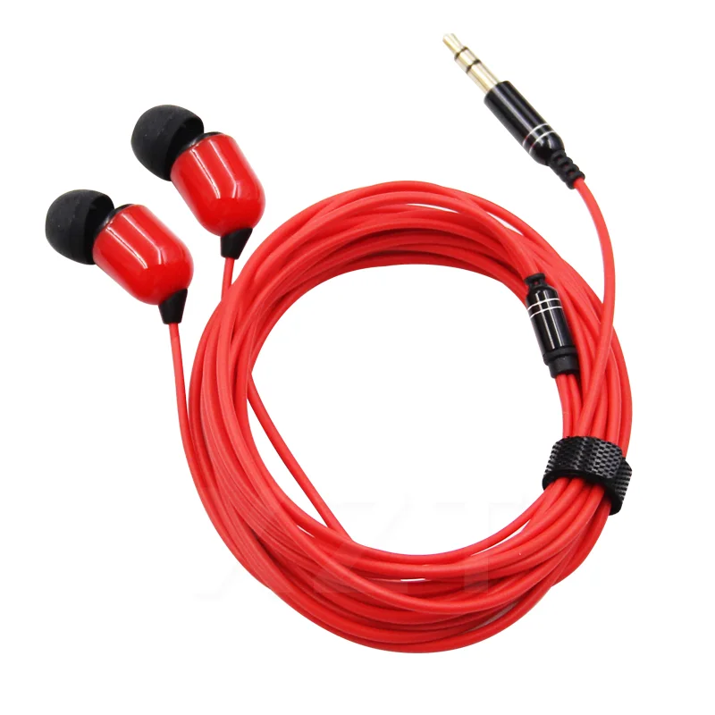 

3m Ultra Long Wired Headphones 3.5mm In-ear Monitoring Earphones Live Broadcast Hosting Headphone Stereo Headset for PC/Phone