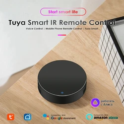 Universal Infrared Tuya Smart WiFi IR Remote Controller Smart Home For TV DVD AUD AC, Smart Life Alexa Google Home Yandex Alice
