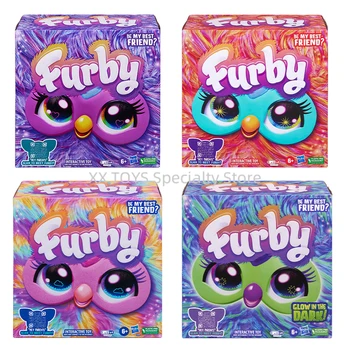 Furby Glow in The Dark Galaxy Edition Elfo elettronico interattivo intelligente in peluche può cantare giocattoli ad attivazione vocale Regalo di Capodanno 1