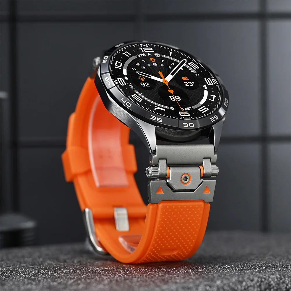 22mm Sports Silicone Loop Bracelet - Soft Band