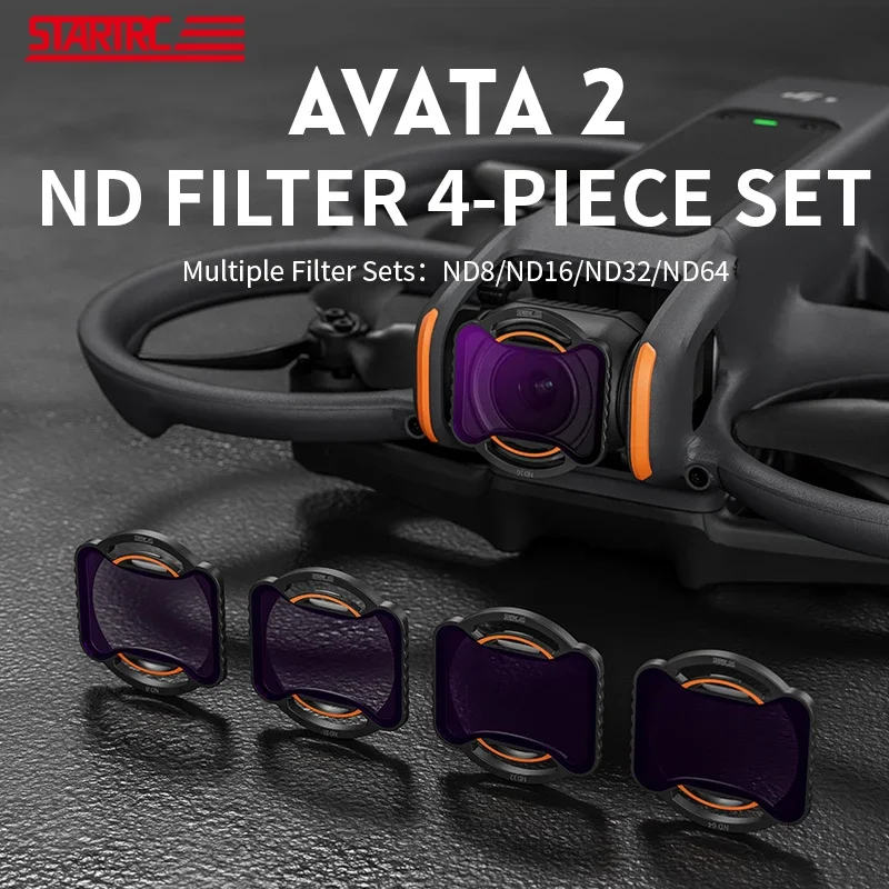

Для набора фильтров для DJI Avata 2 фильтр объектива камеры CPL ND16 ND8 ND32 ND64 ND256 УФ-фильтры Avata 2 Аксессуары для дрона