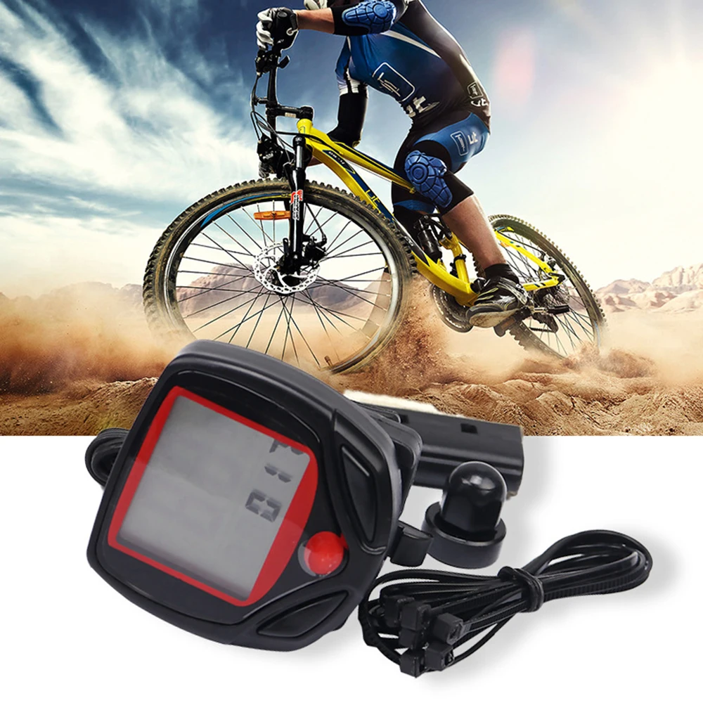

Bike Stopwatch Computer Speedometer Odometer Cycling Wired Function Stopwatch Riding Equipment Bicycle Computer Speedo Meter