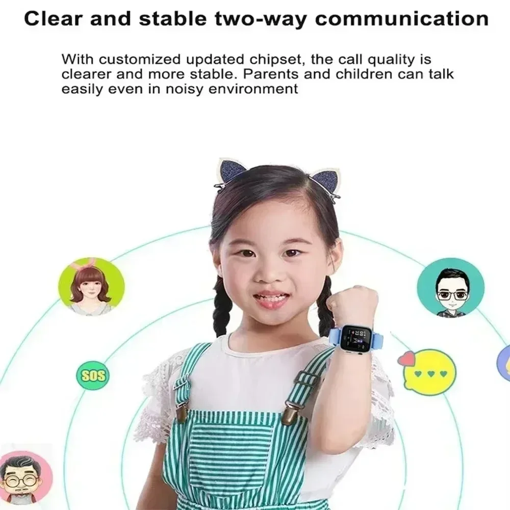 VIVO 4G Kids Smart Watch Mini Kids Phone with Call SOS Camera 3 in 1 Cartoon Watch Girl Boy Birthday Christmas Gift 2026New 3
